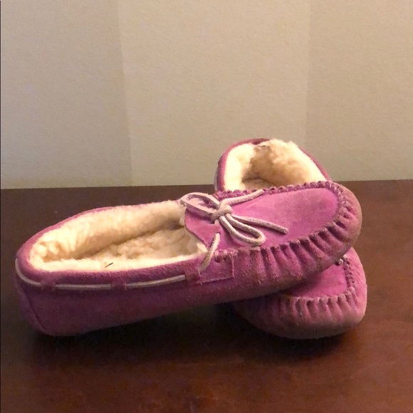 UGG Other - Youth size 2 purple Ugg moccasins